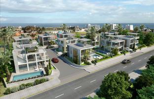 Complex of villas with swimming pools and panoramic sea views at 300 meters from the beach, Protaras, Cyprus for From 950,000 €