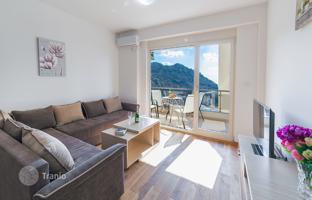 Furnished three-bedroom apartment with a sea view in Rafailovici, Montenegro for 228,000 €