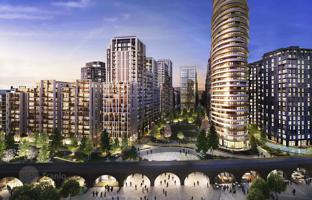 2-bedroom apartment in new building 77 m² in London for 1,302,000 €
