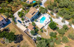 Four-level villa with a pool, 950 meters from the sea, Lefkada, Peloponnese, Greece for 1,480,000 €