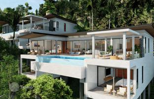 Furnished villa with a swimming pool and a panoramic view, Samui, Thailand for $1,044,000