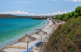 Seaview plot with build. pre-approval, Elounda-Plaka, Crete for 350,000 €
