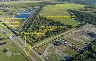 Land plot in Hendry County for 1,602,000 €