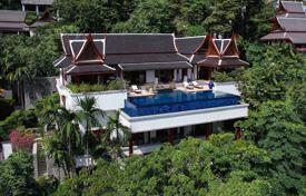 Spacious villa with a swimming pool in a residence with around-the-clock security, Surin, Phuket, Thailand for 1,483,000 €