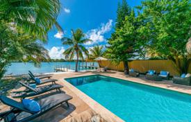Furnished villa with a pool, a terrace and an ocean view, Miami Beach, USA for $1,749,000