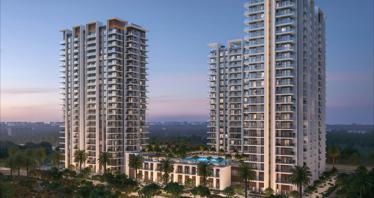 5 new flats in residential complex Rosehill in Dubai