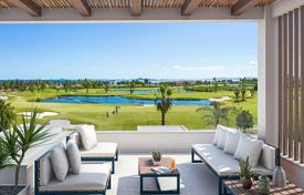 Penthouses in a new gated residence on the first line of the golf course, Los Alcazares, Spain for 389,000 €