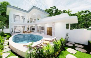 New residential complex of villas with swimming pools and sea views, Choeng Mon, Samui, Thailand for From $298,000