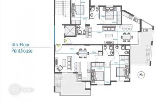 2-bedroom penthouse in Larnaca for 275,000 €