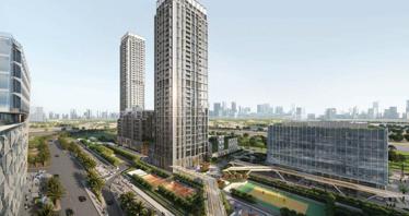 3 new flats in residential complex Design Quarter in Dubai Design District