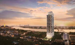 High-rise residential complex with swimming pools and panoramic river views, Bangkok, Thailand for From $118,000
