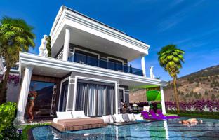 4-bedroom villa 430 m² in Kargicak. Price on request