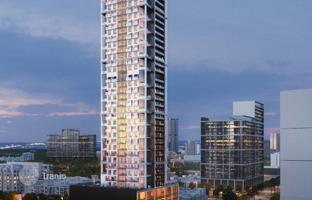 Binghatti House — new residence by Binghatti with a swimming pool and a business center in JVC, Dubai for From $272,000