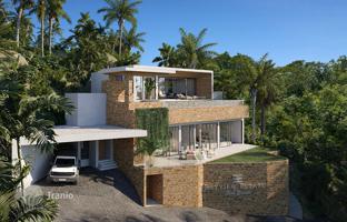 New three-level villa with a pool and panoramic sea views, Samui, Surat Thani, Thailand for 648,000 €