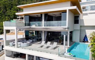 New complex of villas with swimming pools and panoramic sea views near the beach, Samui, Thailand for From $955,000