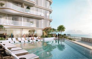 Penthouse in the new residence Beach Walk 4 with a swimming pool, panoramic views and an access to the beach, Dubai Islands, Dubai, UAE for From $647,000