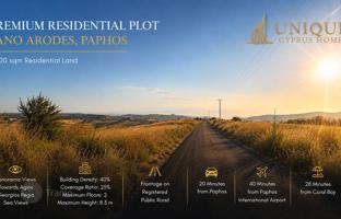 Land plot 7,000 m² in Paphos for 215,000 €