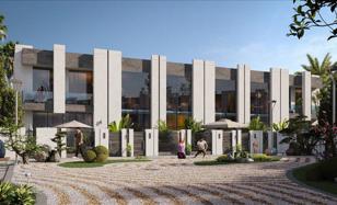Bianca Townhouses — luxury residence by Reportage Properties with swimming pools and green areas in Dubailand for From $425,000