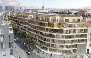 New apartment in a first-class complex, ХV district of Paris, Ile-de-France, France for 656,000 €