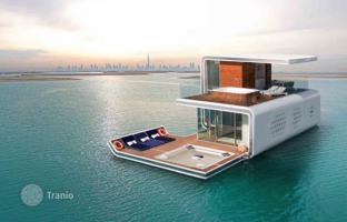 Unique furnished floating villa with terraces in a residence on the islands, The World Islands, Dubai, UAE for $5,538,000