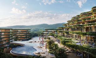 New residence with swimming pools and a view of the ocean, Phuket, Thailand for From $227,000