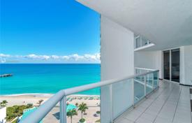 Two-bedroom apartment on the first line of the sandy beach in Sunny Isles Beach, Florida, USA for $749,000