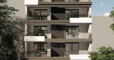 Modern residence near a metro station, Dafni, Greece