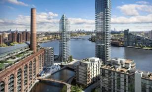 Spacious apartment with a view of the Thames in a riverside residence, in the prestigious district of Chelsea, London, UK for £1,619,000