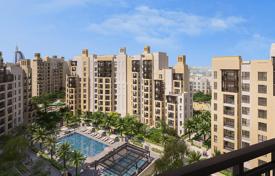 New residence Lamaa with swimming pools and a green area near a highway, Umm Suqeim, Dubai, UAE for From $382,000