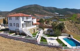 Villa with a swimming pool, sea and mountain views, Gazipaşa, Turkey for $632,000
