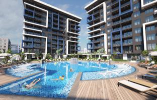 1-bedroom apartment in new building 60 m² in Alanya. Price on request