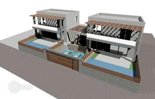 New two-level villa with a pool and a garden near the sea, Argolis, Peloponnese, Greece for 265,000 €
