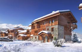 Large new chalet with beautiful views 300 m from the slope, Courchevel, Savoy, Alps, France for $4,265,000