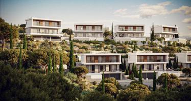 New complex of furnished villas with panoramic views, Episkopi, Cyprus
