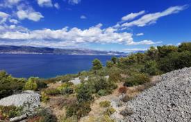 Plot with a panoramic view near the secluded beach, Slatine, Croatia for $285,000