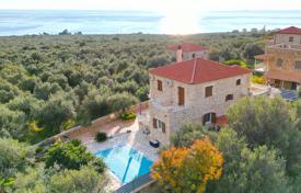 Three-level villa with a pool, a garden and sea views in the Peloponnese, Greece for 550,000 €