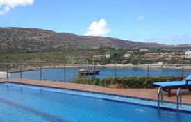 Sea view villa with a swimming pool, Akrotiri, Crete, Greece for 6,000 € per week