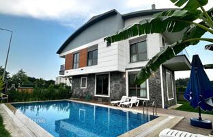 Furnished two-storey house with a swimming pool in Belek, Antalya, Türkiye for 26,654,000 TRY