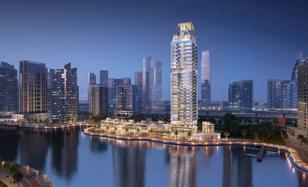 New waterfront residence Liv Waterside with swimming pools and a spa center, Dubai Marina, Dubai, UAE for From $3,186,000
