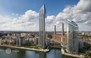 Premium apartment with a view of the Thames in a riverside residence with a swimming pool, in the prestigious district of Chelsea, London for £2,899,000