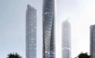 New high-rise Mercedes Benz Residence with swimming pools in the center of Downtown Dubai, UAE for From $3,077,000