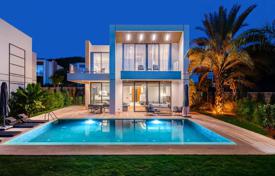 Two-storey villa with a view of the sea in a residence with a private beach and a restaurant, Torba, Turkey for $8,200 per week