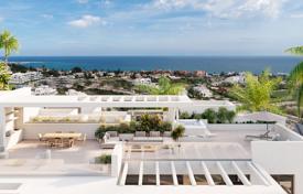 New residential complex with a swimming pool and underground parking next to a golf course in Estepona, Andalusia, Spain for From 380,000 €