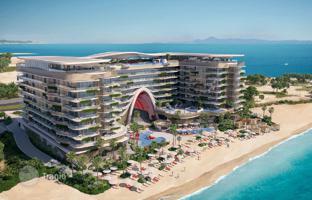 Unique beachfront residence with a hotel, a swimming pool and a spa, Ras Al Khaimah, UAE for From $770,000