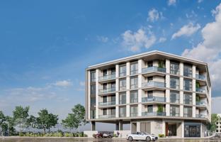 New low-rise Alba Residence with a swimming pool and restaurants, Liwan, Dubai, UAE for From $236,000