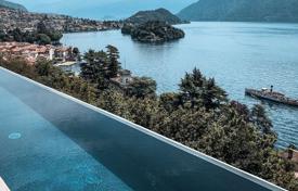 Modern villa with a jacuzzi and a view of Lake Como, Sala Comacina, Italy for 23,000 € per week