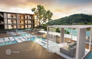 New residential complex with a swimming pool, a waterfall and sea views, Phuket, Thailand for From $244,000