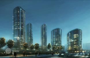 High-rise residence with swimming pools, a spa area and a sports complex in the heart of Istanbul, Turkey for From 24,020,000 TRY