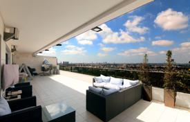 Modern penthouse with a terrace, a loggia and forest views in a bright residence, Netanya, Israel for 920,000 €