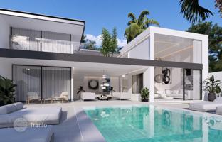 New three-bedroom villas with swimming pools and gardens in the heart of Chaweng, Samui, Thailand for From 450,000 €